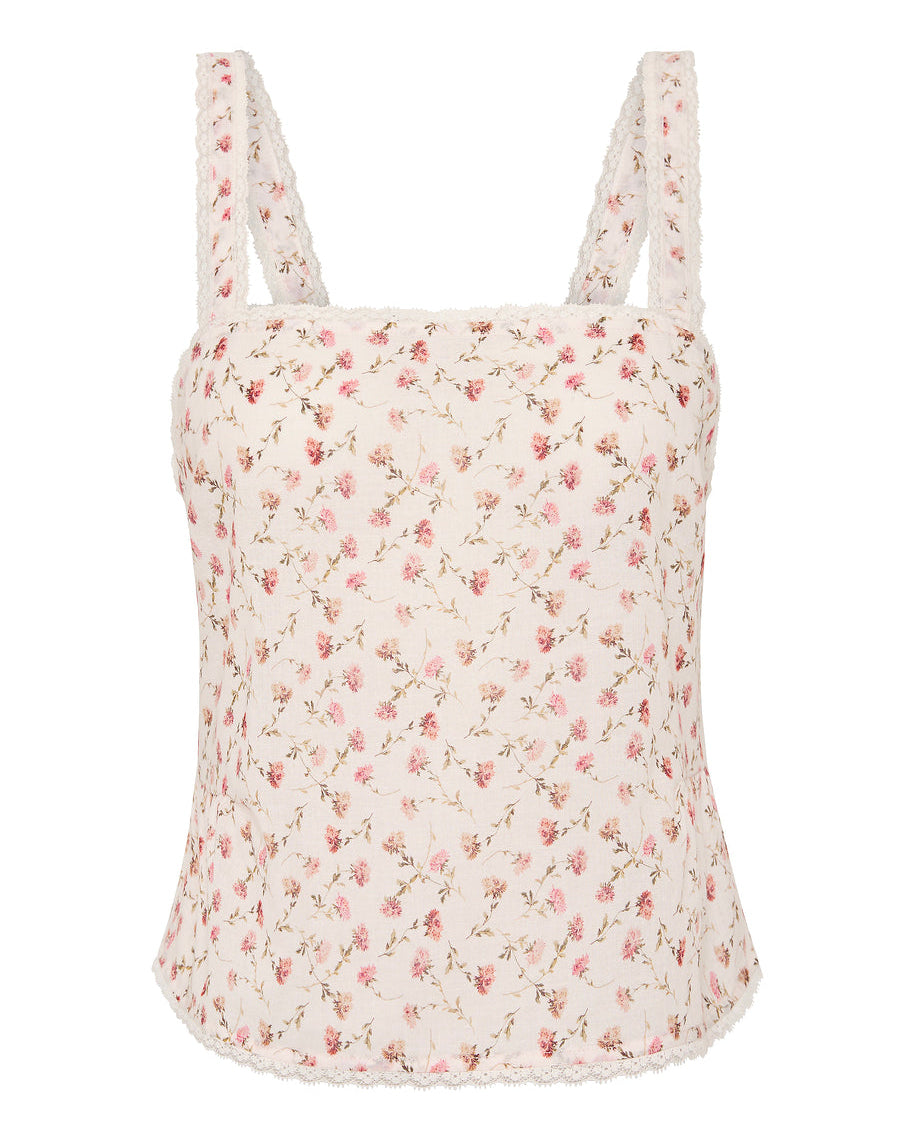 Charlotte Top Floral - Watercolour