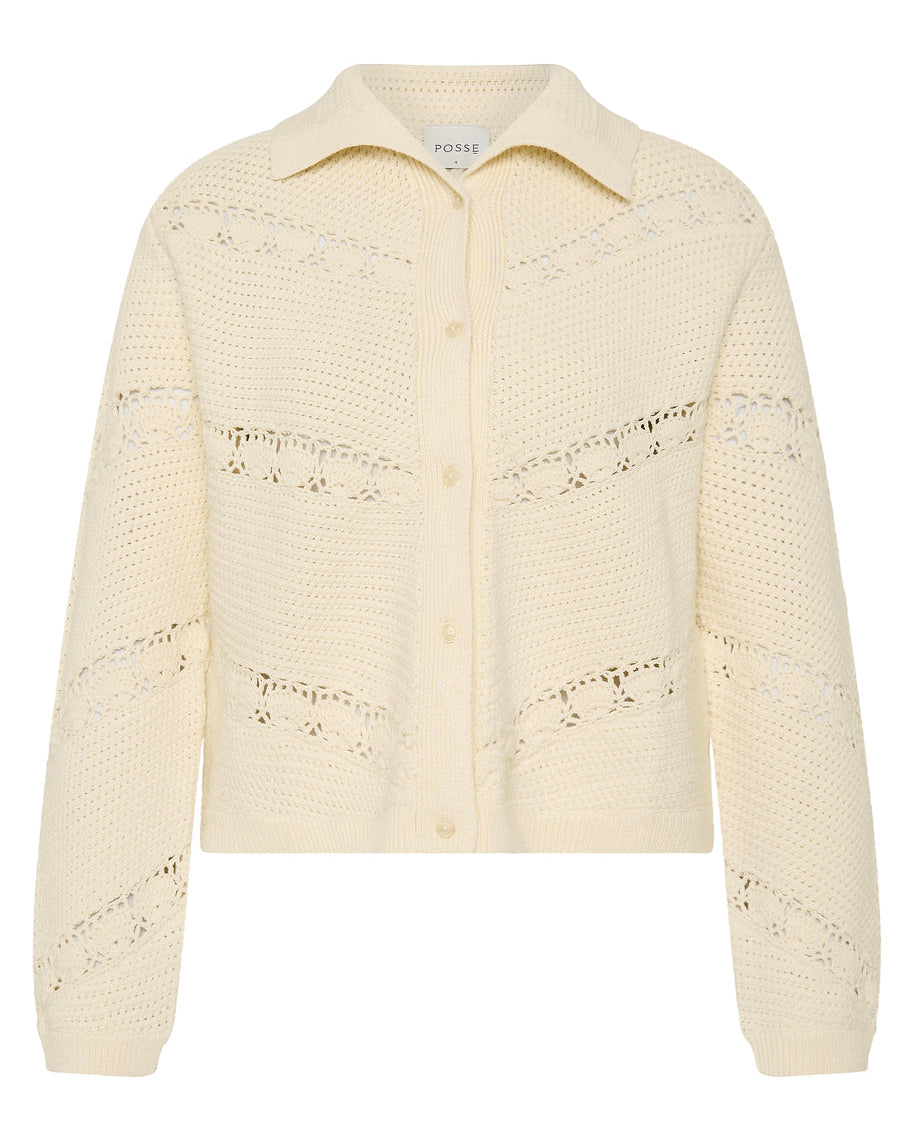 Dylan Cardigan - Pearl