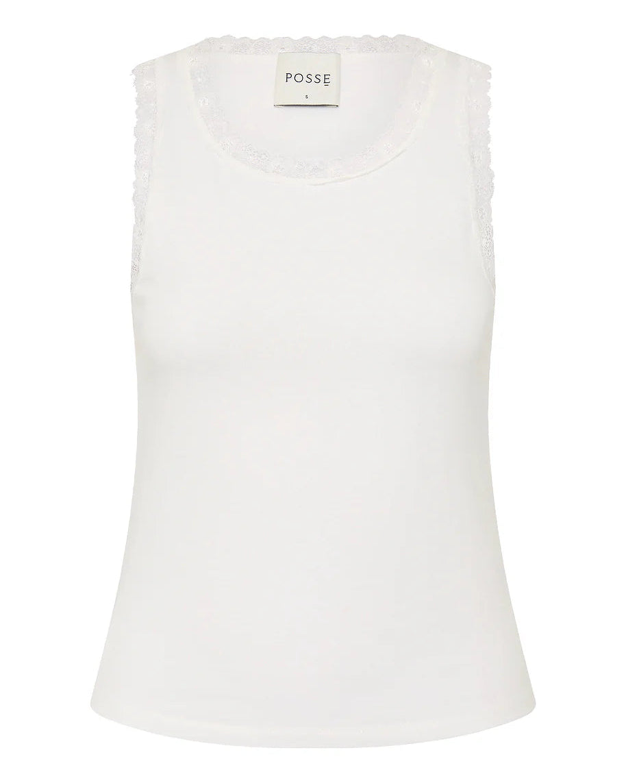 Roberta Tank - Ivory