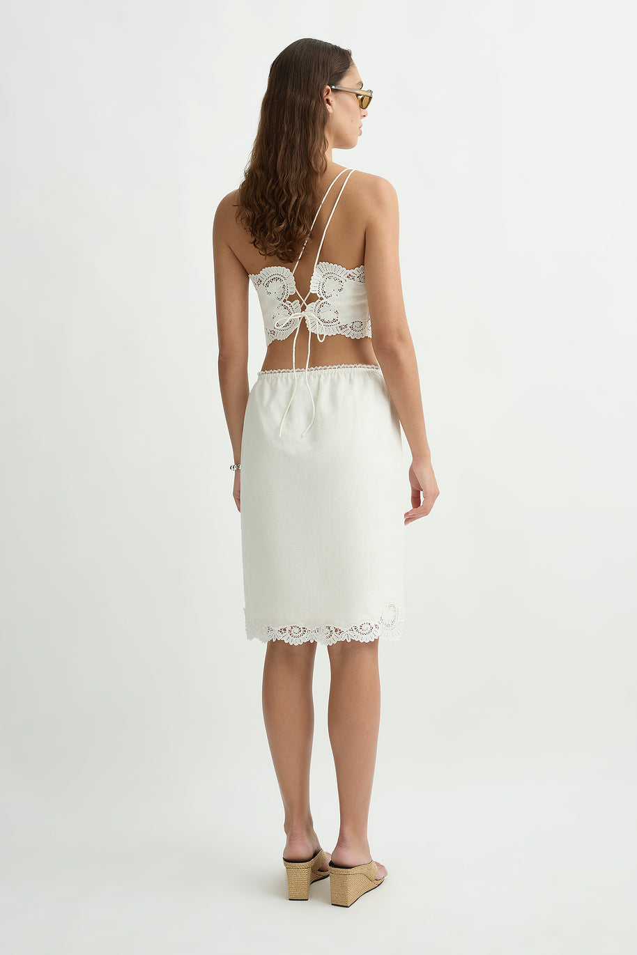 Darya Skirt - Cream