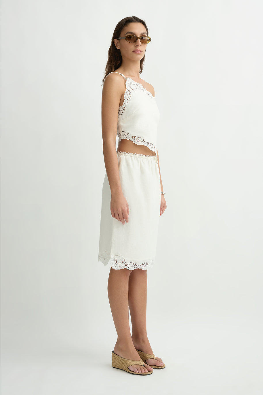 Darya Skirt - Cream
