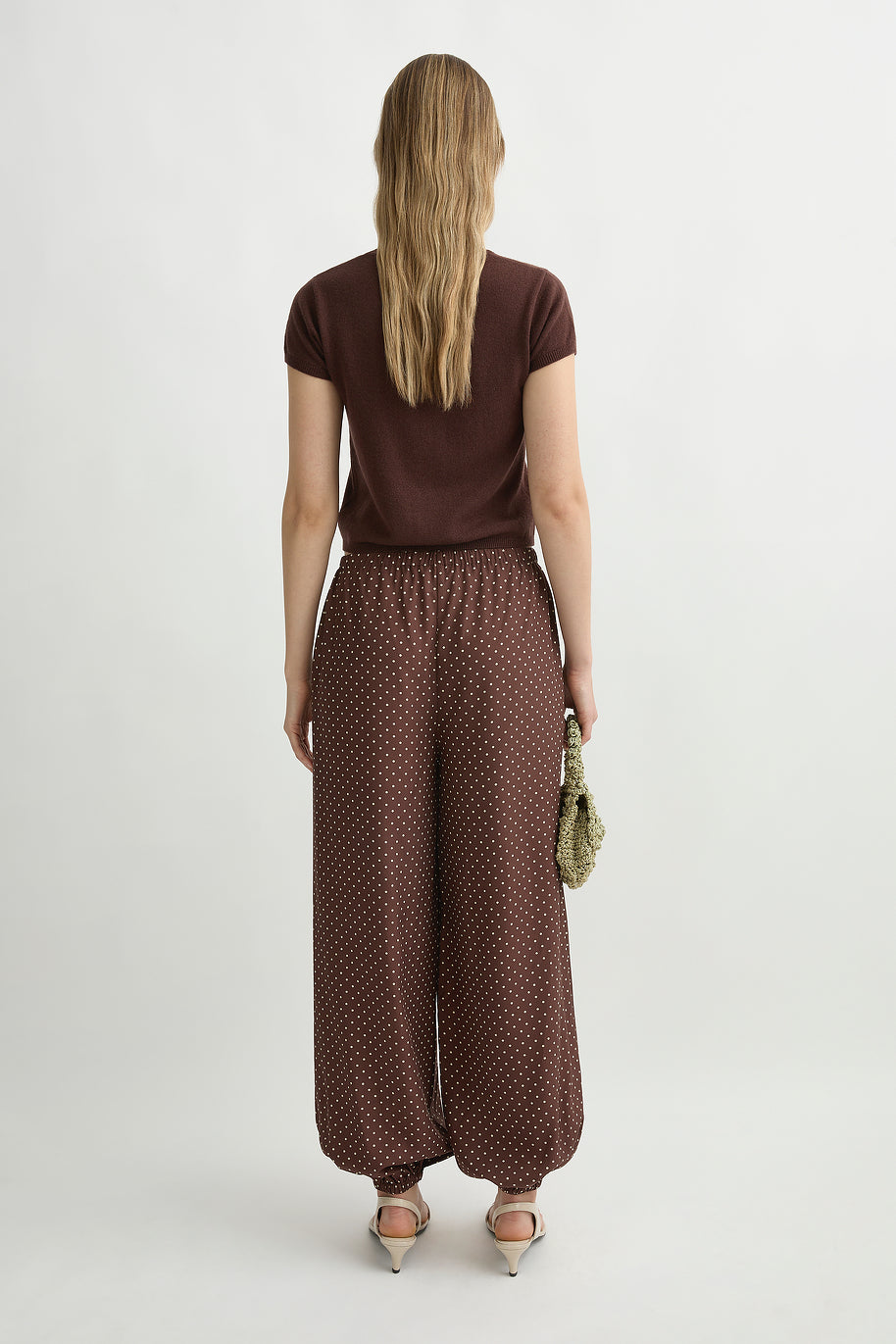 Evie Pant - Choc Vanilla