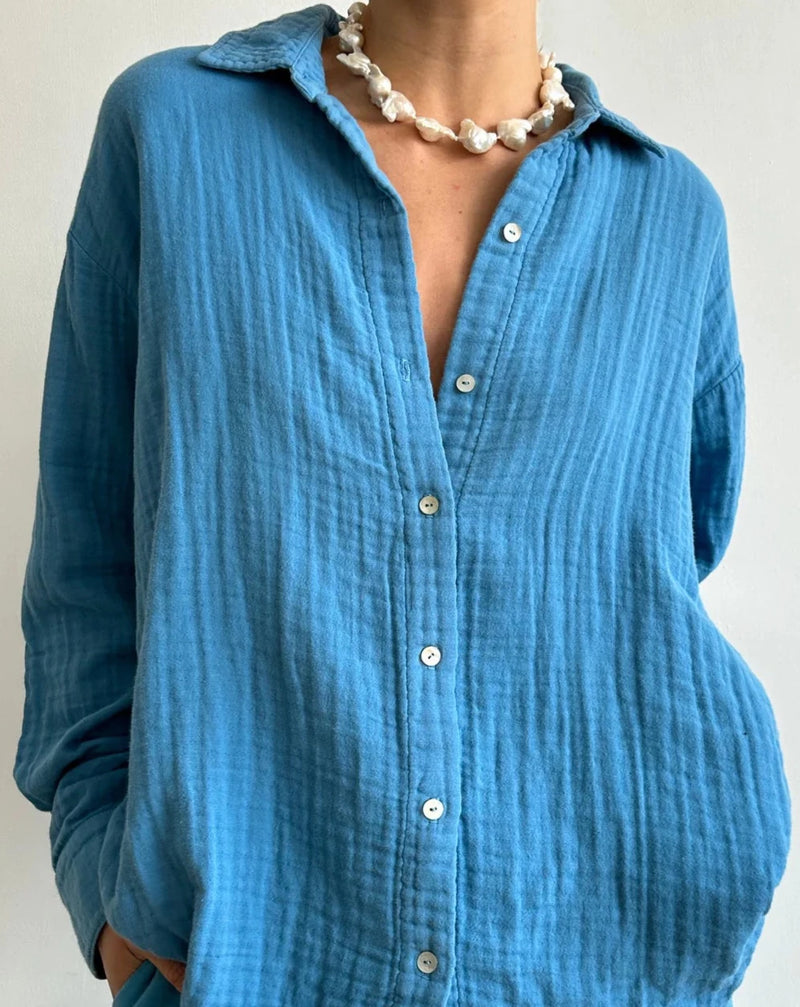 Bubble Shirt - River