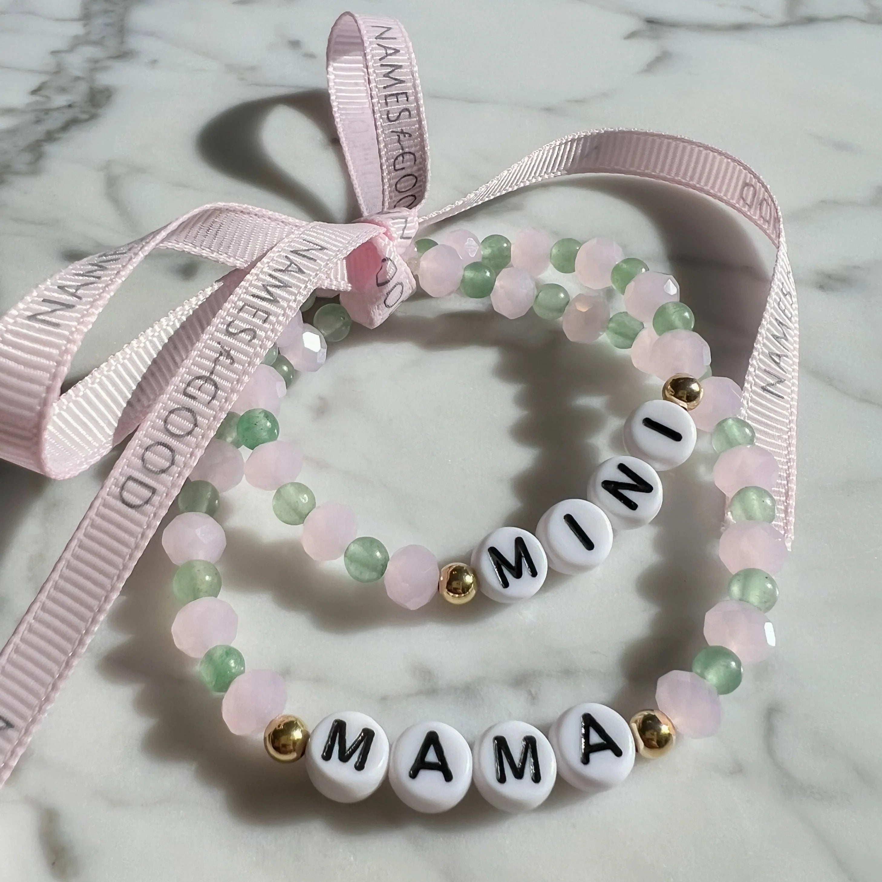 Mommy & Me Blush and Sage Set