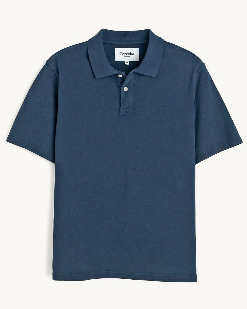 Pique Polo - Navy