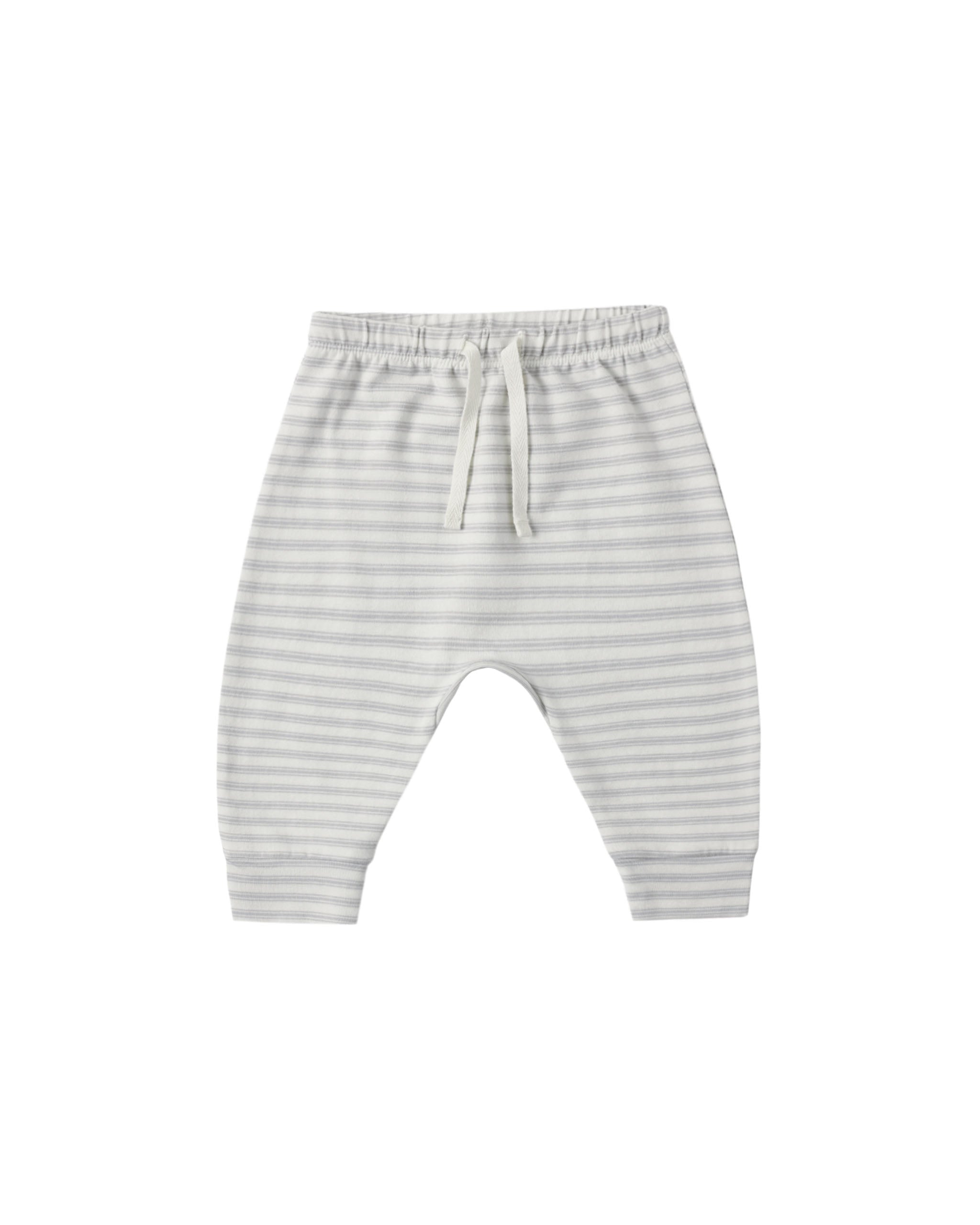 Long Sleeve Raglan Tee and Drawstring Pant - Cloud