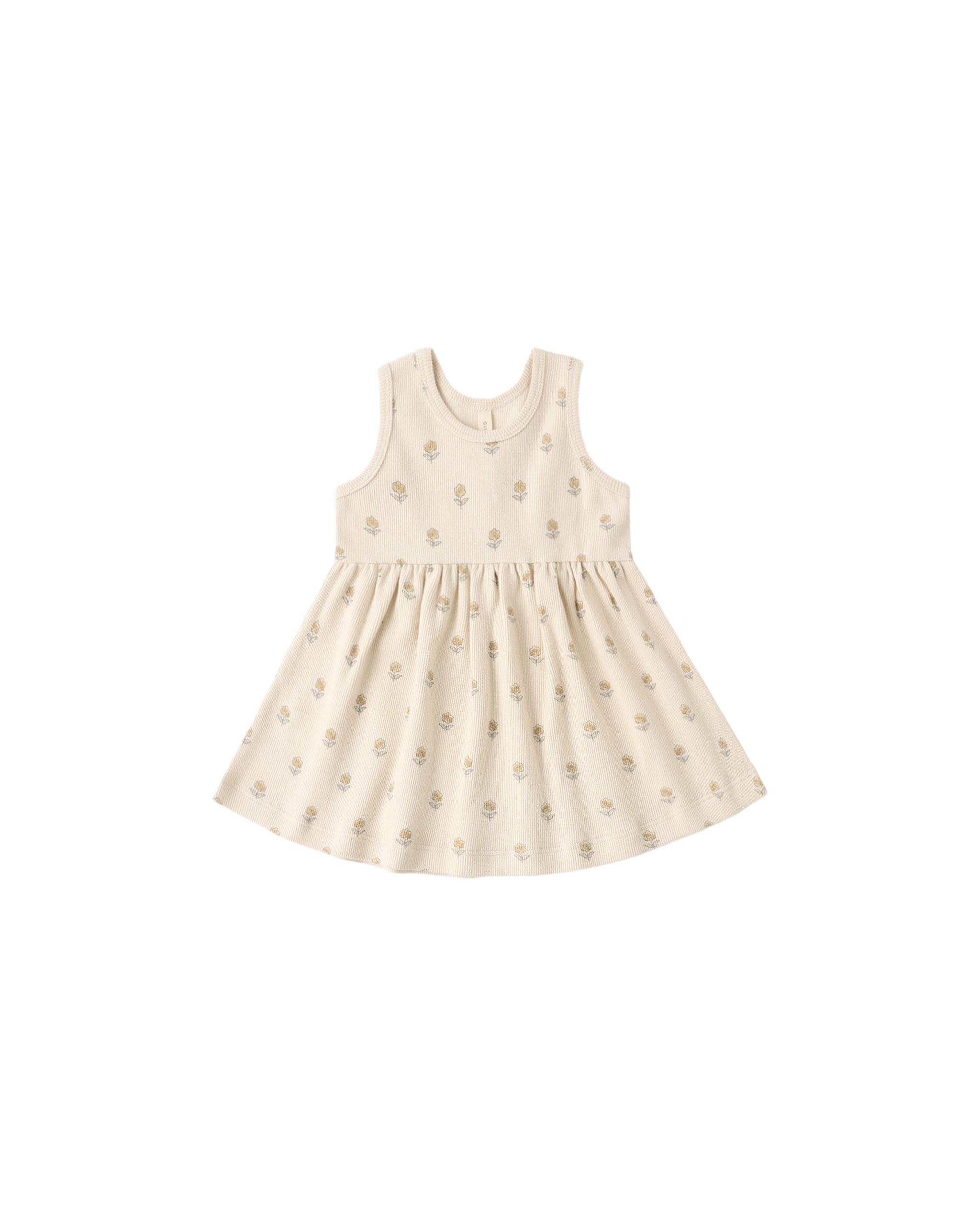 Ribbed Tank Dress - Buttercup