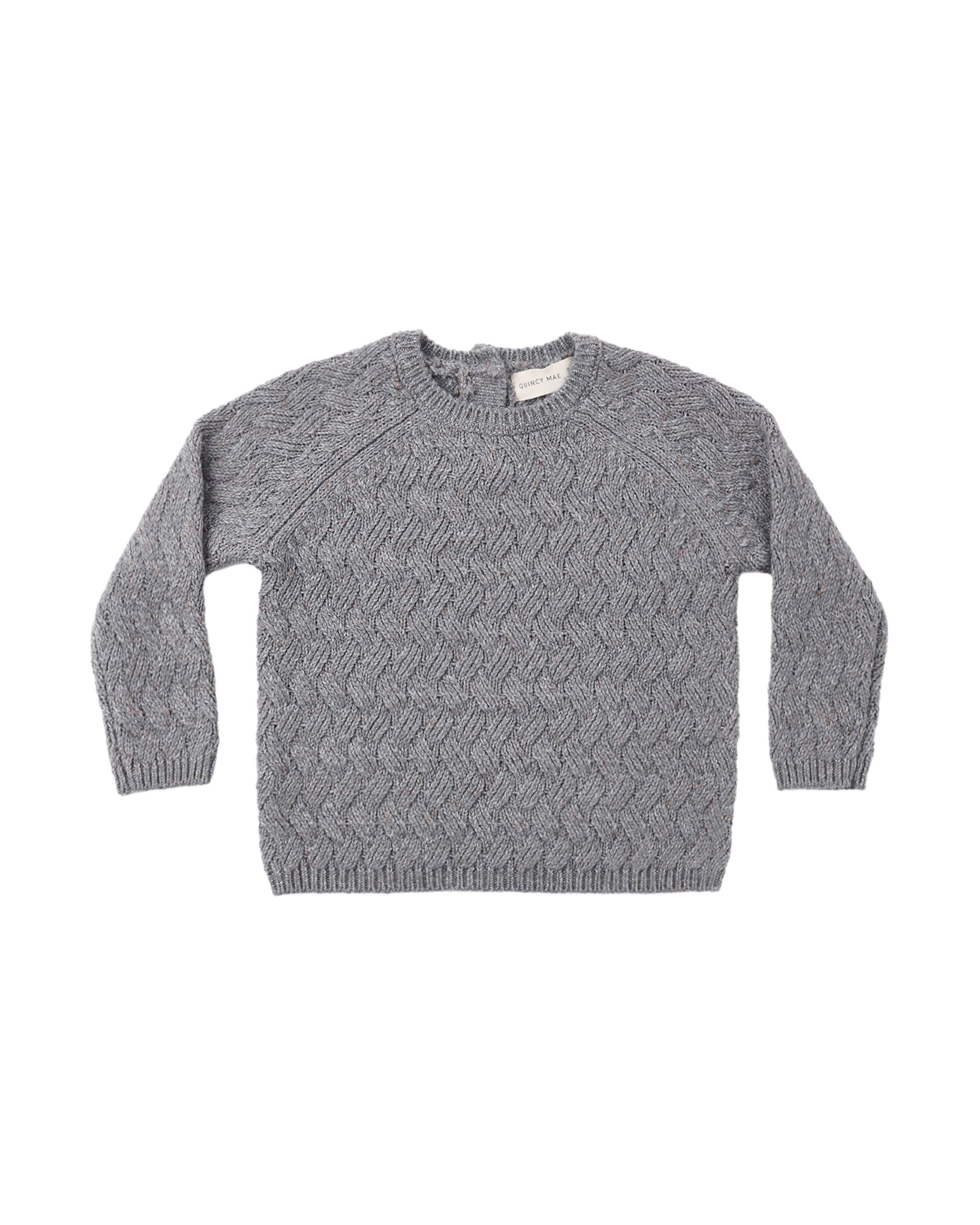 Knit Sweater and Pant - Heathered Slate