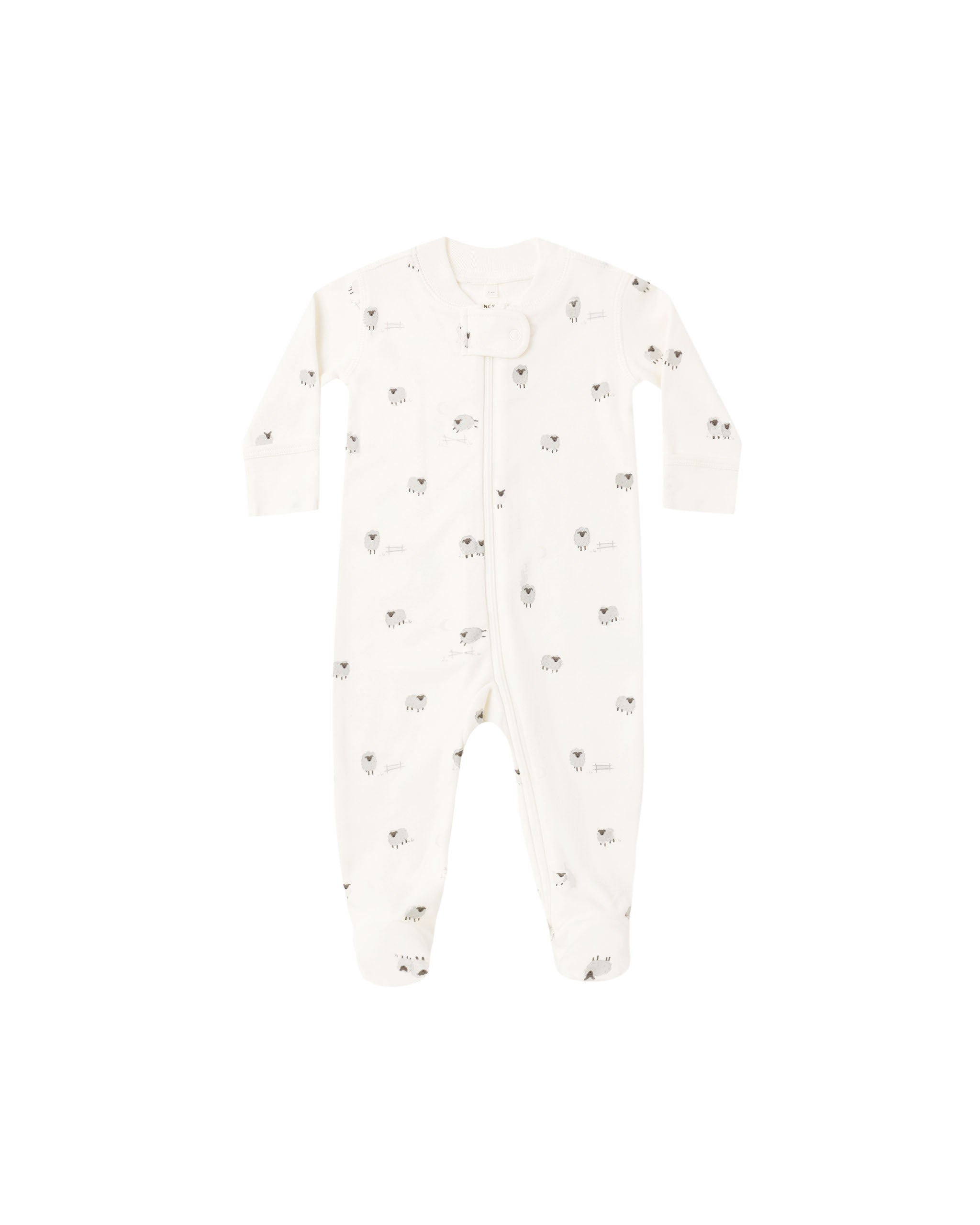 Zip Long Sleeve Sleeper Footie - Sheep