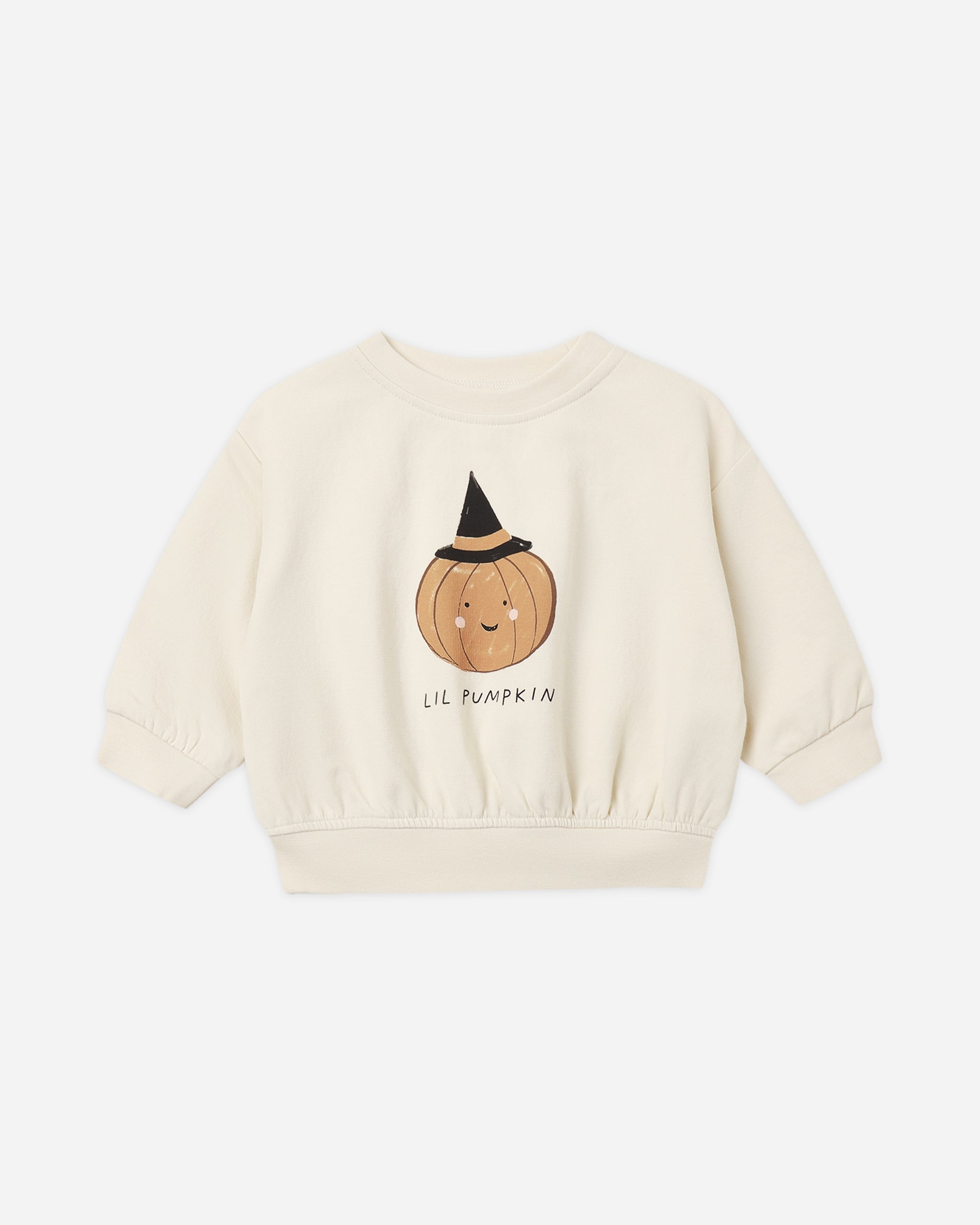Relaxed Fleece Sweatshirt - Lil Pumpkin