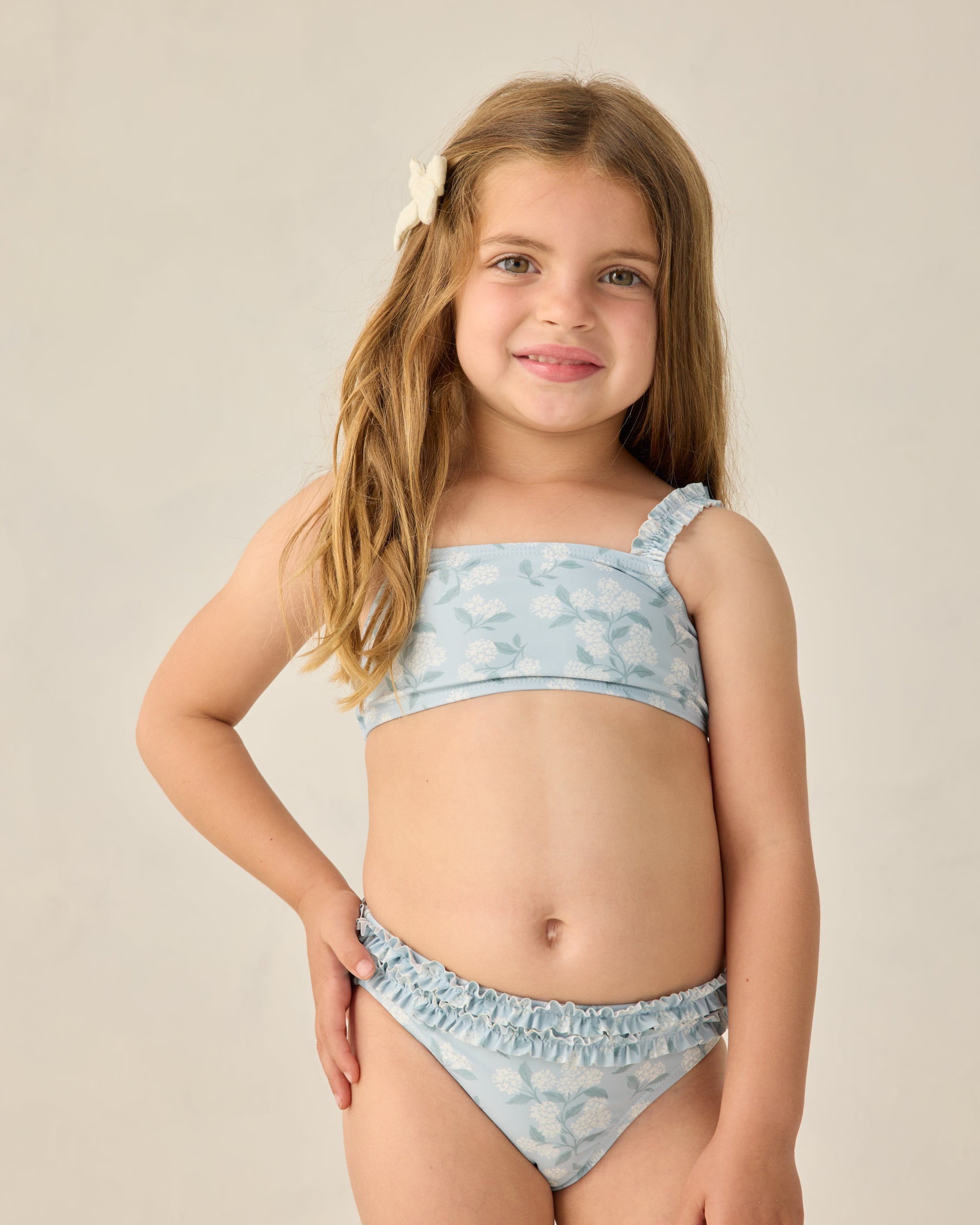 Rouched Bikini - Hydrangea