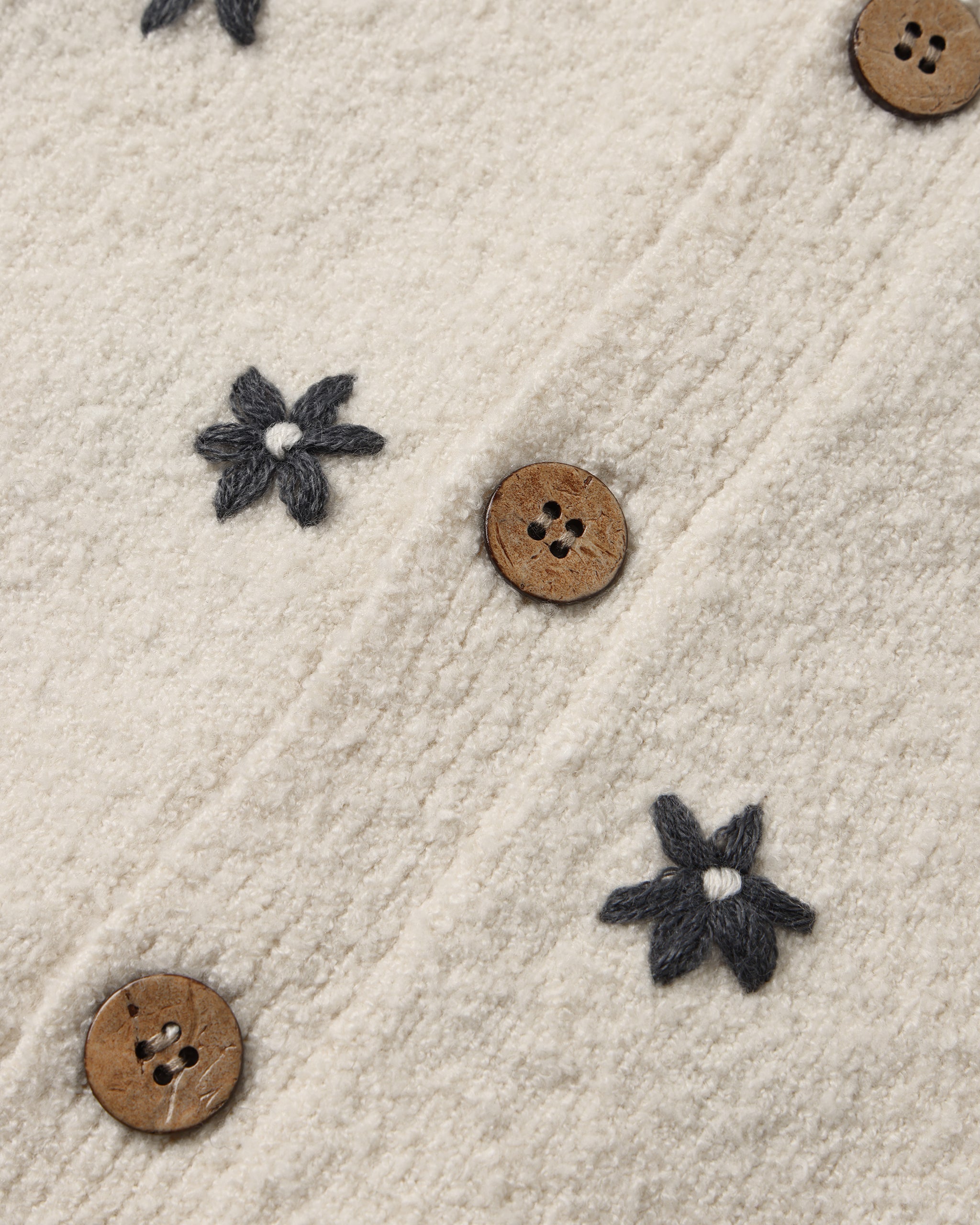 Tulip Cardigan - Midnight Daisy