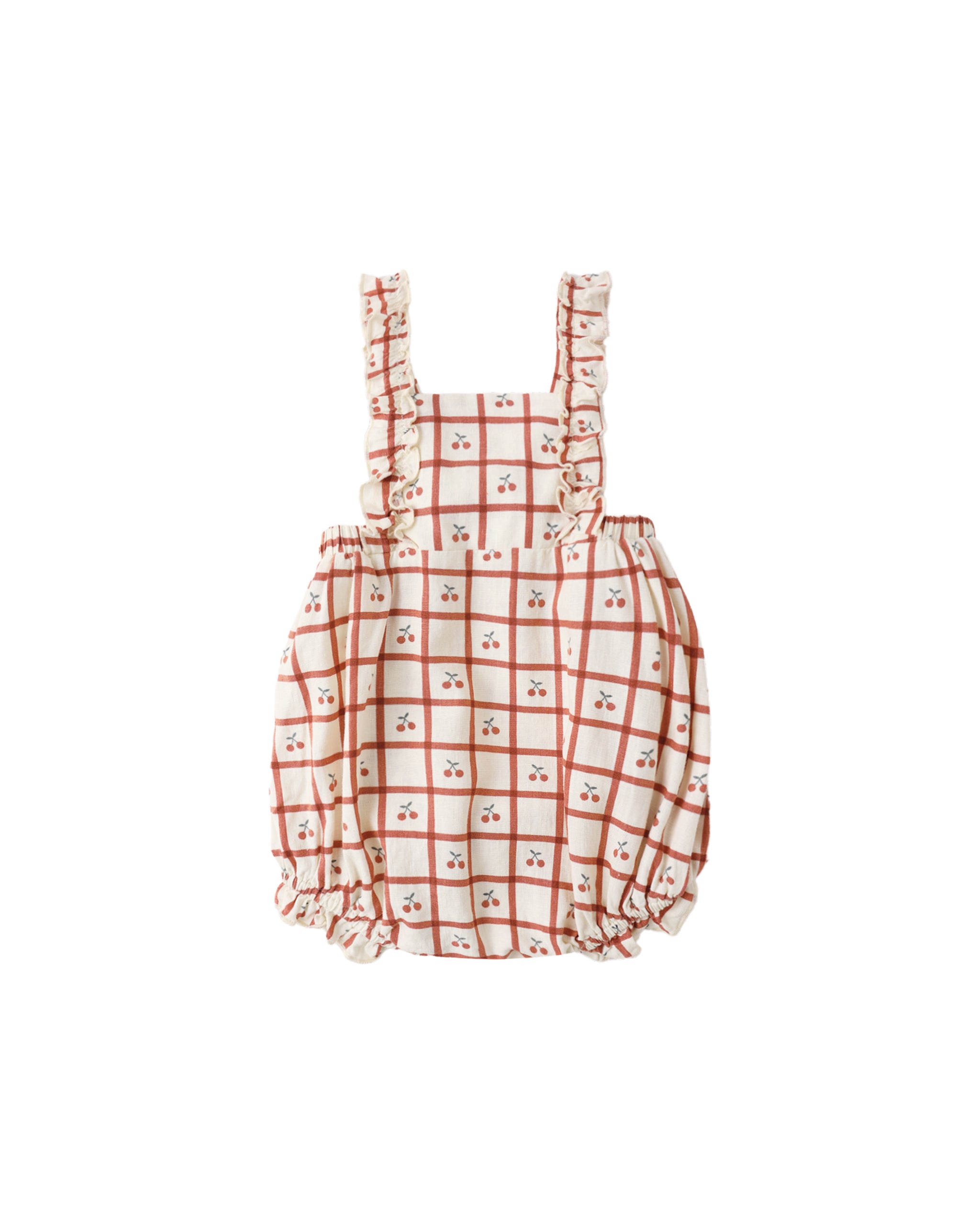 Chiara Romper - Cherry Check