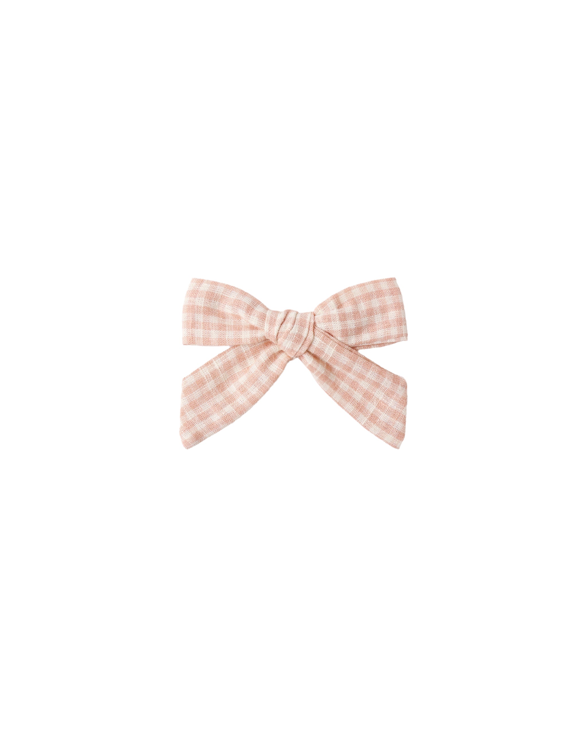 Bow - Petal Gingham