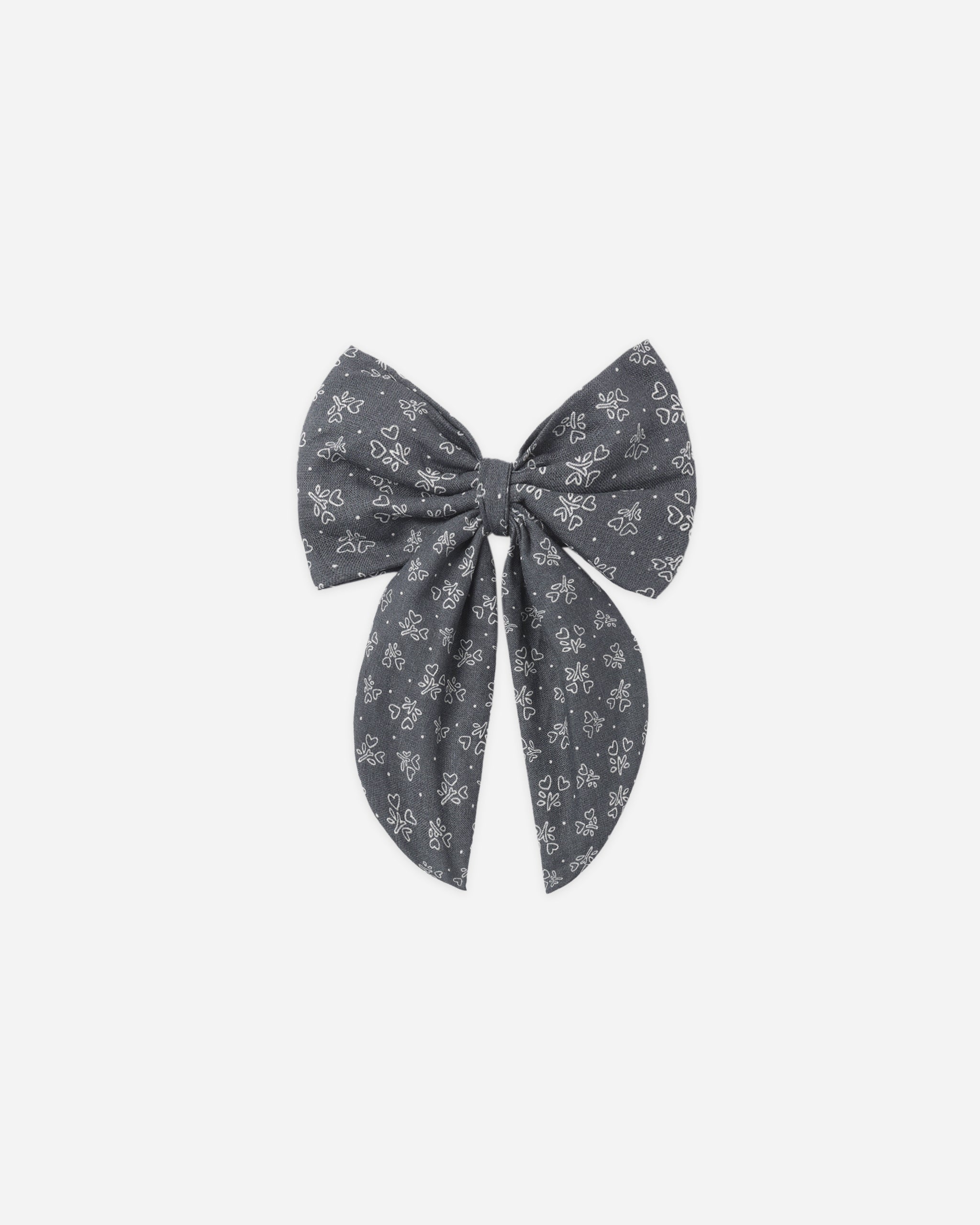 Oversized Bow - Heart Ditsy