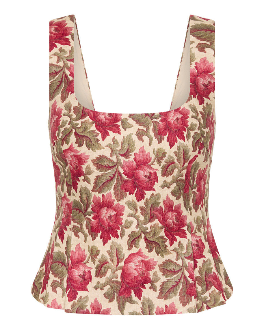 Rosalie Top - Rose