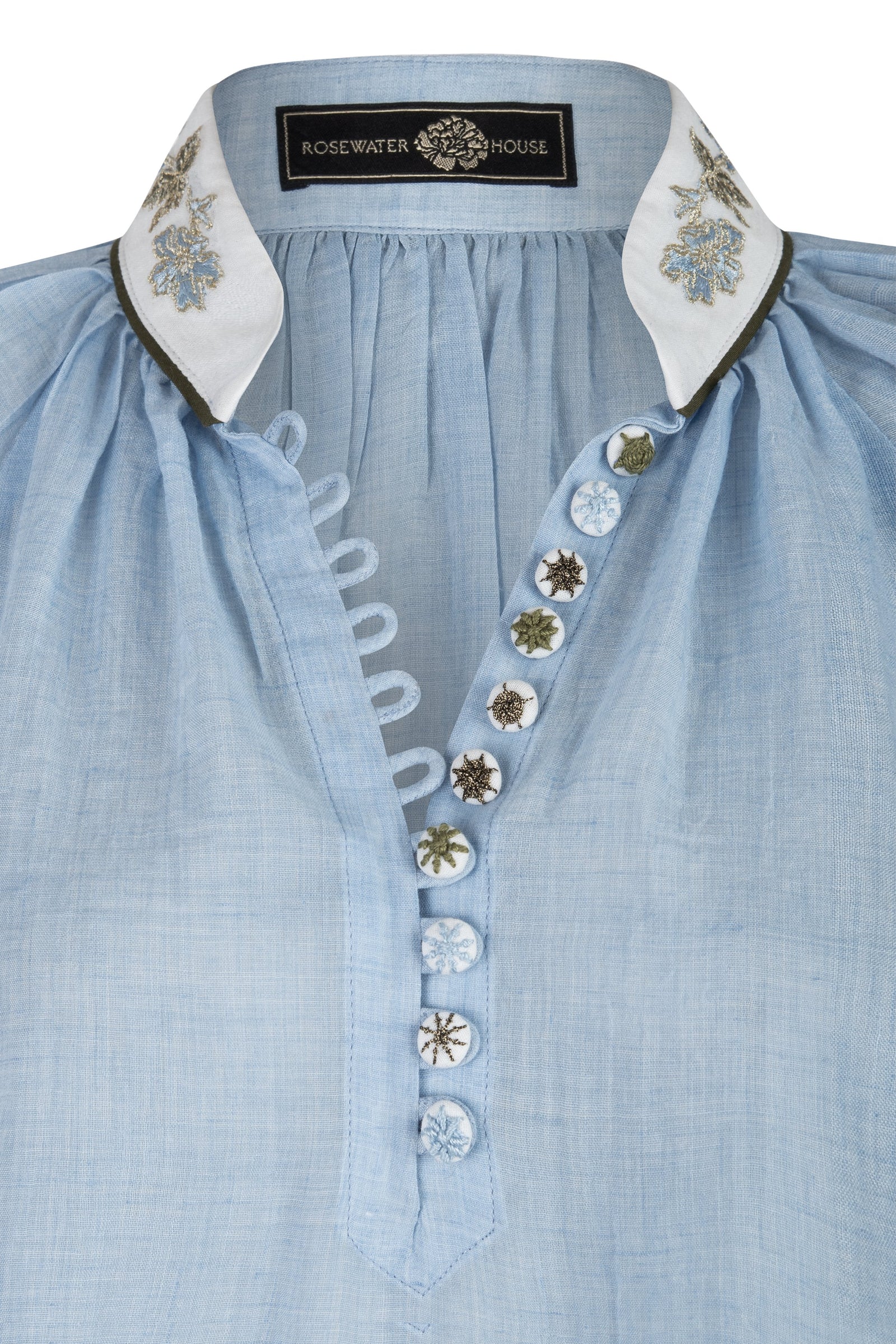 Ivy Blouse - Blue
