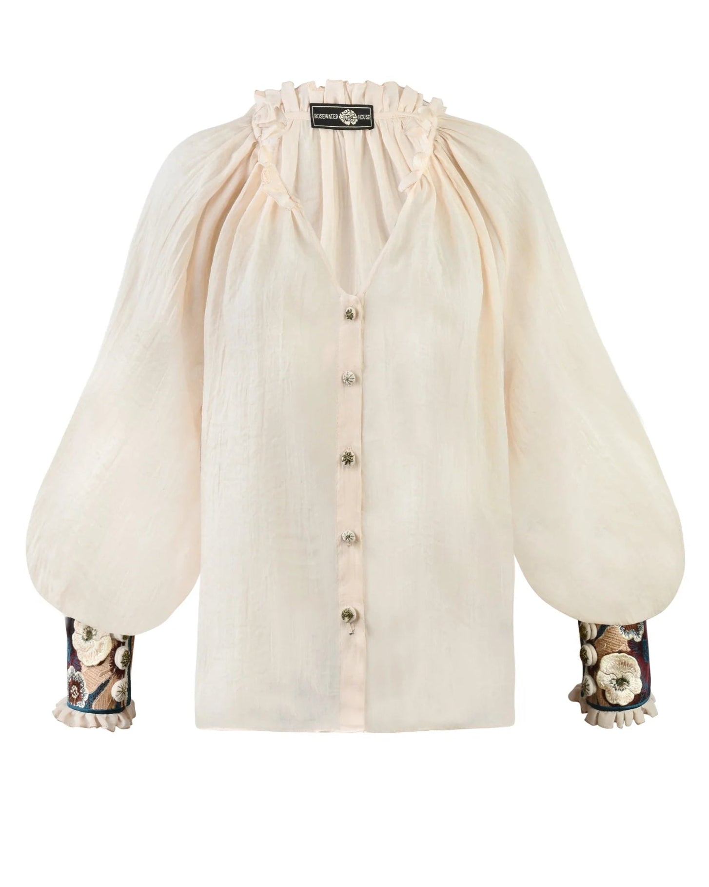 Pansy Blouse - Ivory