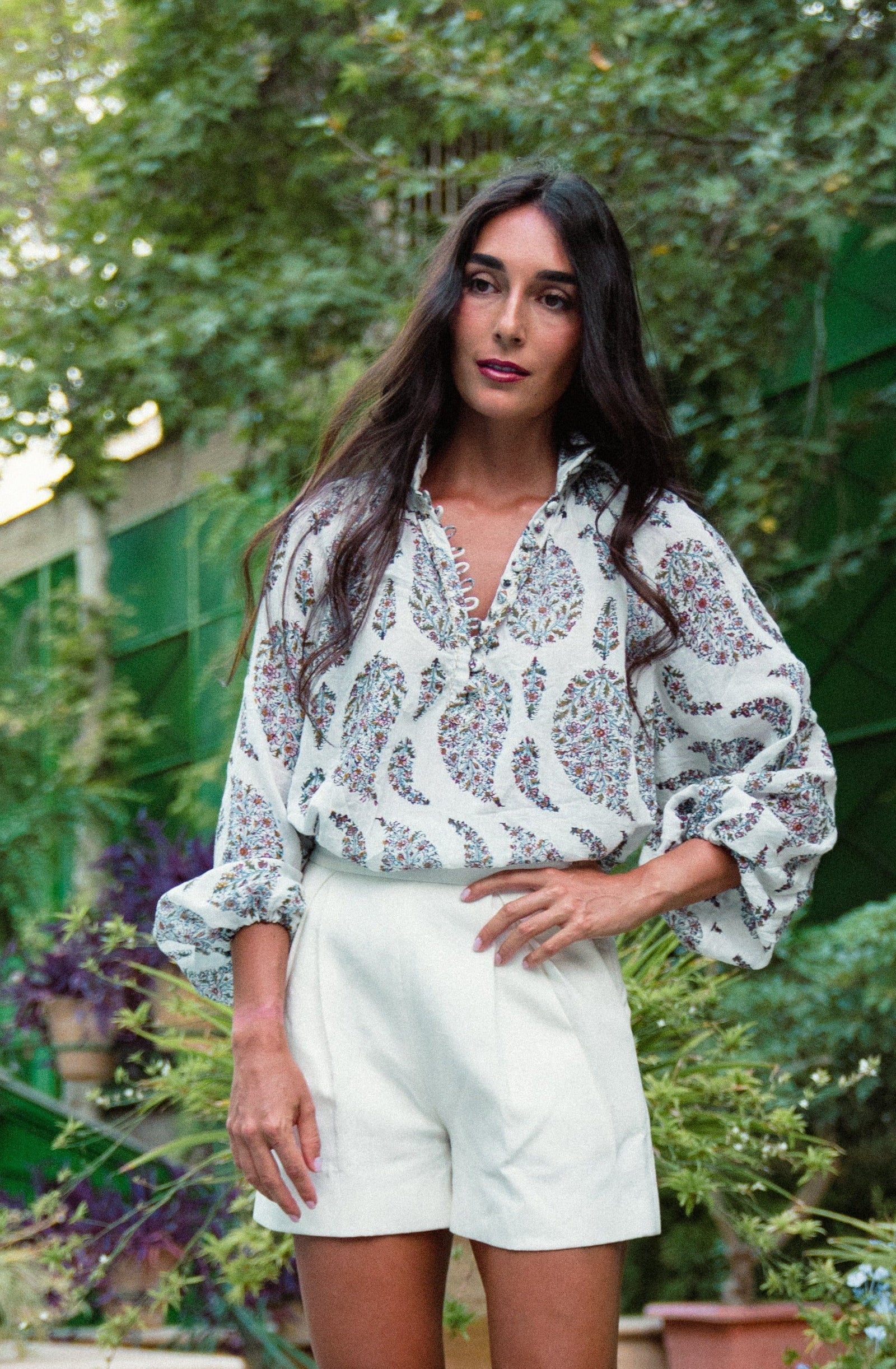 Golab Blouse - Paisley