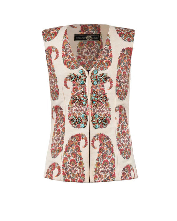 Roya Vest - Paisley