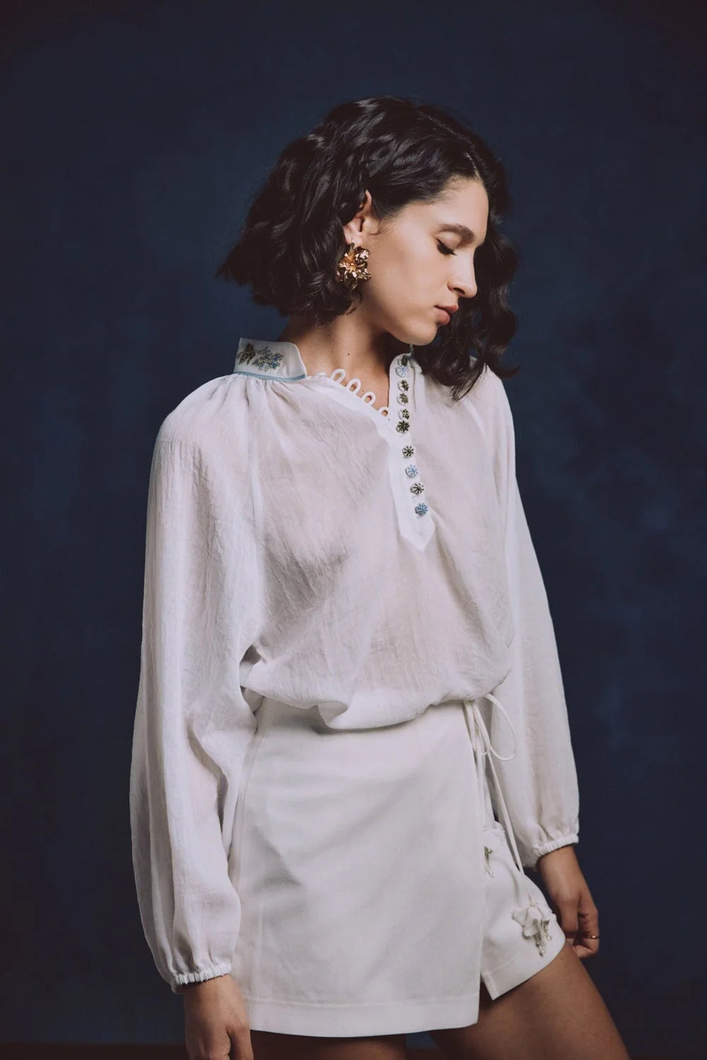 Ivy Blouse - White