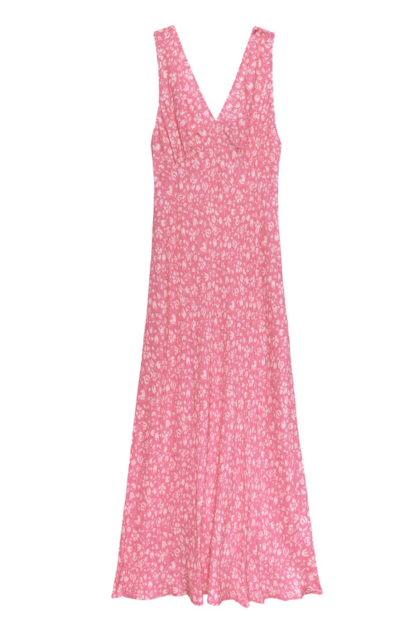 Sandrine Dress - Amelie Floral Pink
