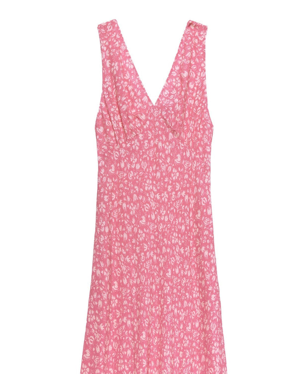 Sandrine Dress - Amelie Floral Pink