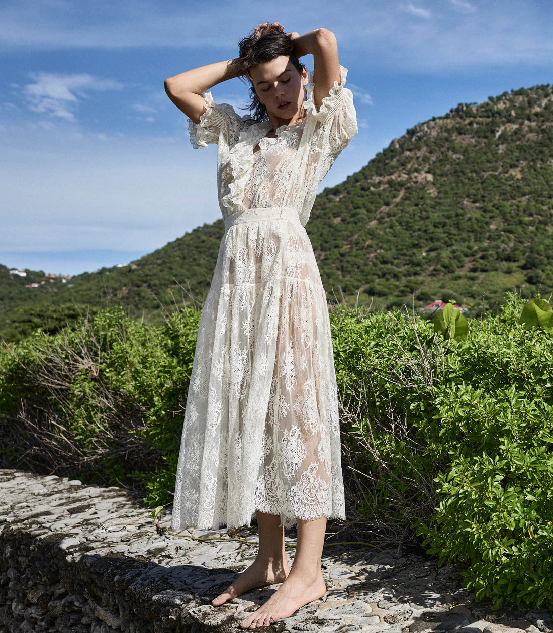 Sebastiane Skirt - Sea Salt