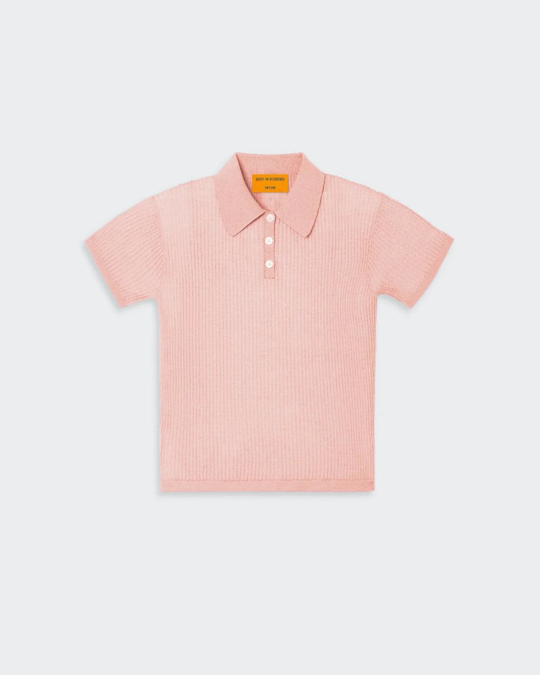 Shrunken Polo - Powder Pink