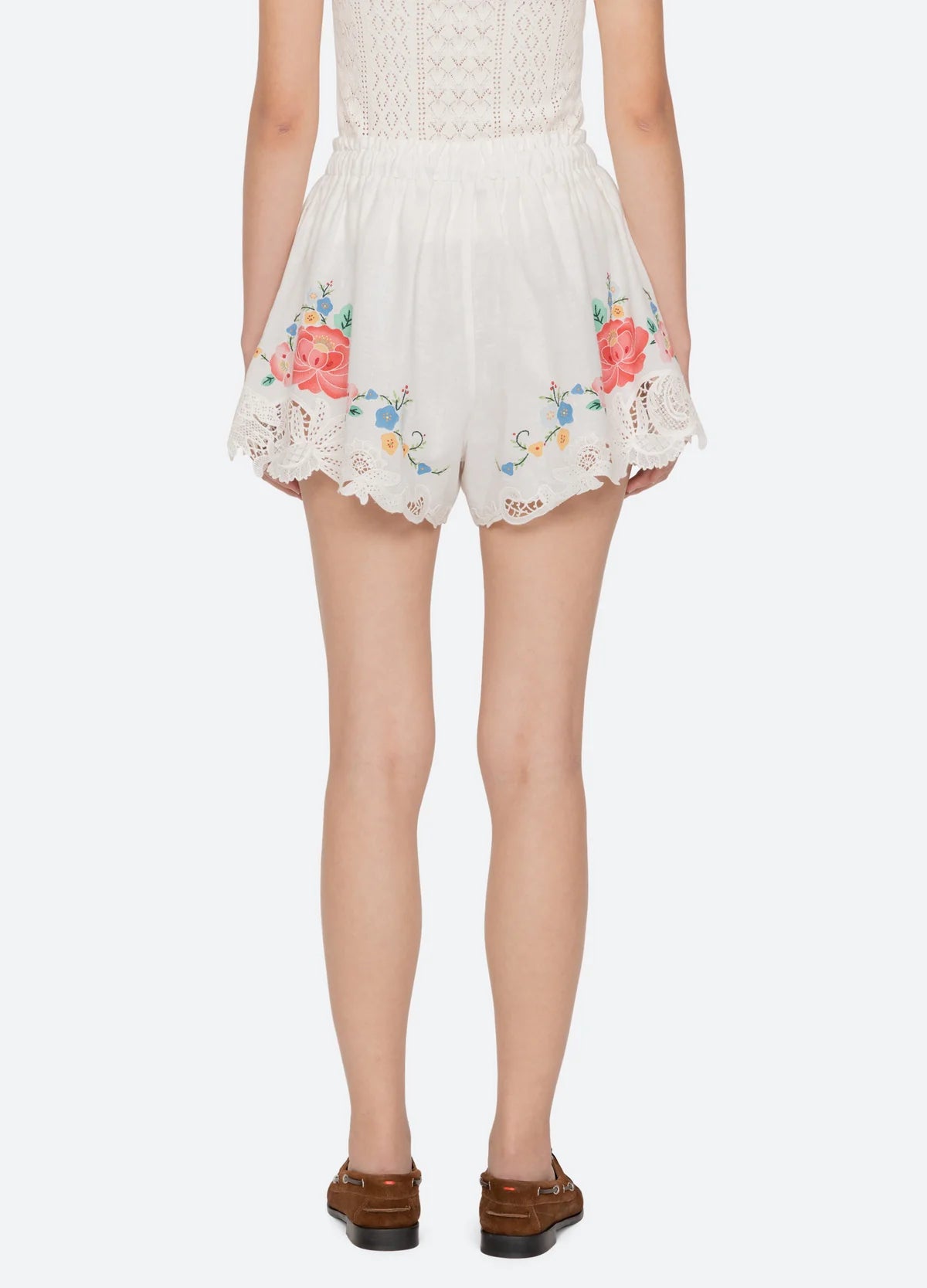 Astrid Embroidery Shorts - Multi