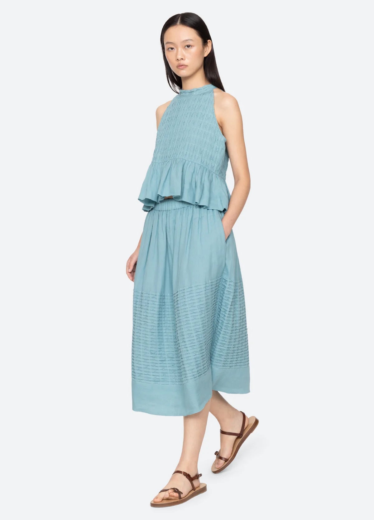 Violet Skirt - Blue