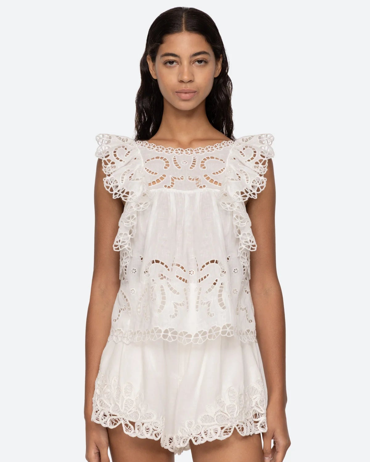 Marja Tank - White