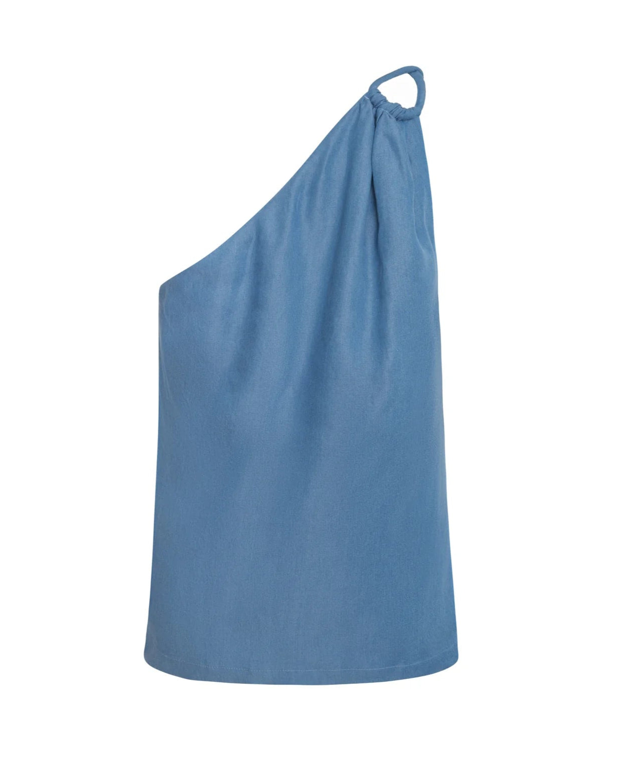 De La Mano Top - Medium Wash Denim