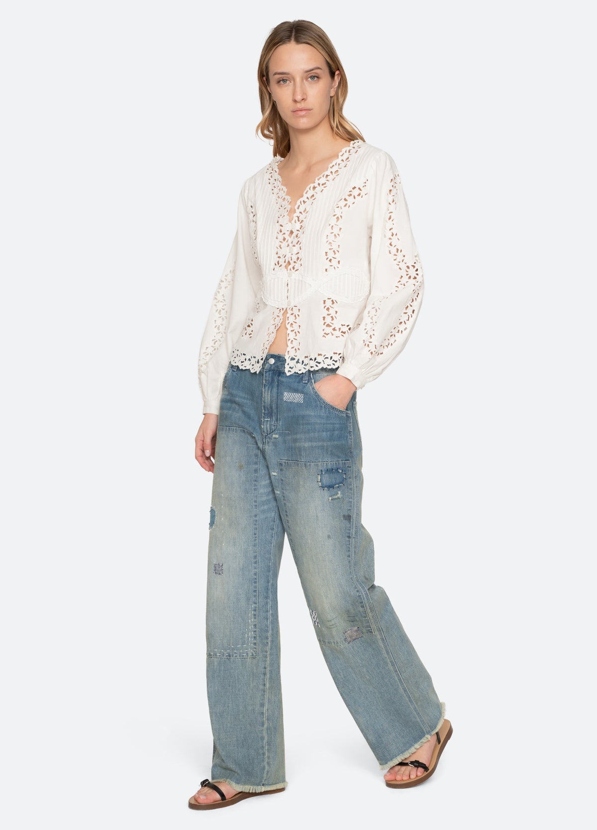 Sofia Blouse - Cream