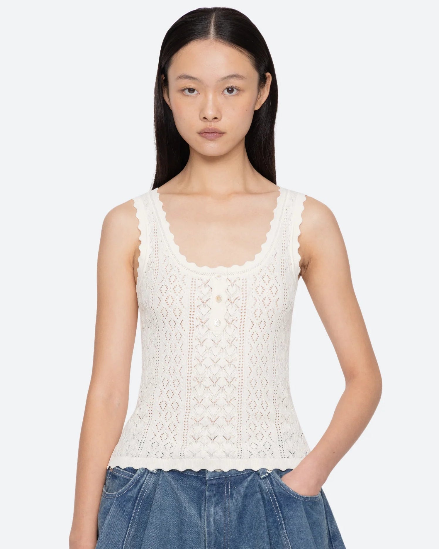 Georgia Tank - Cream