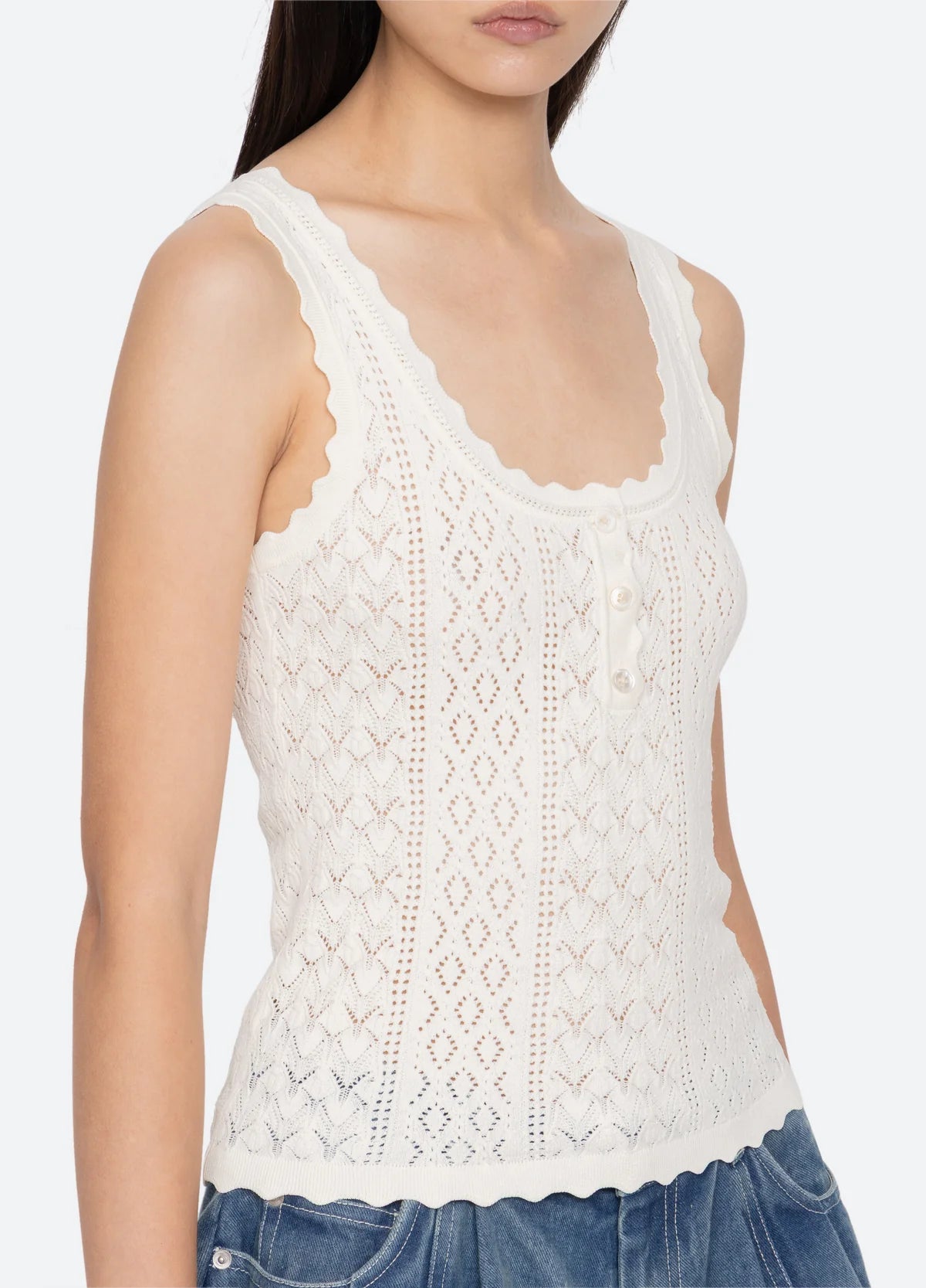 Georgia Tank - Cream