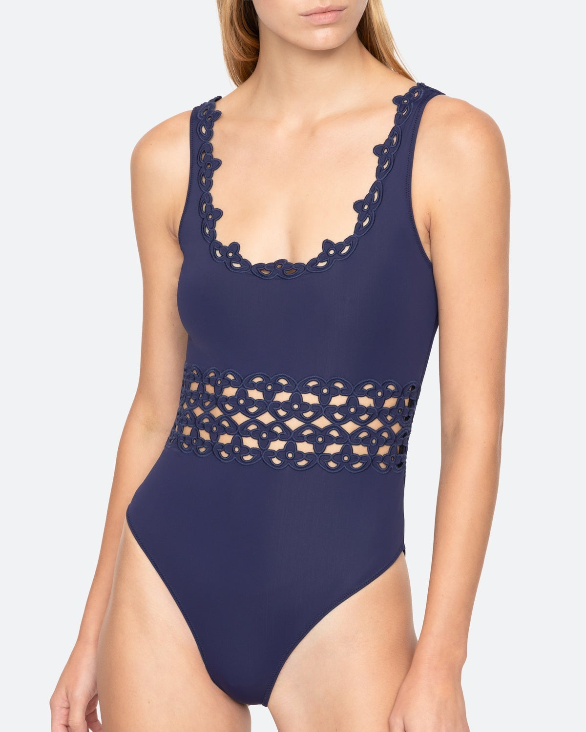 Leila One Piece - Navy