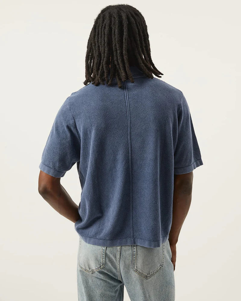 Knit Polo - Navy