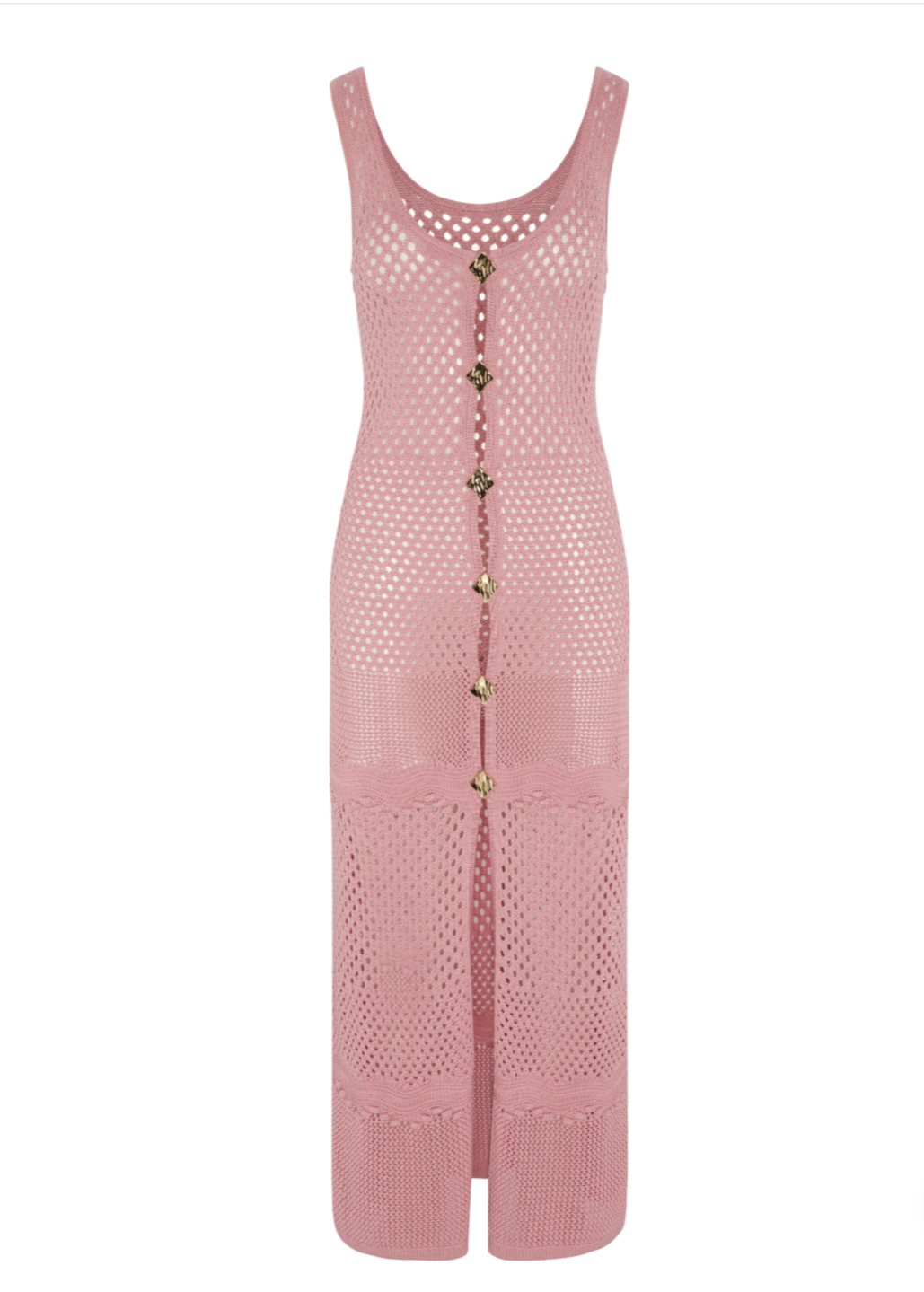 Mara Knitted Dress - Chateau Rose