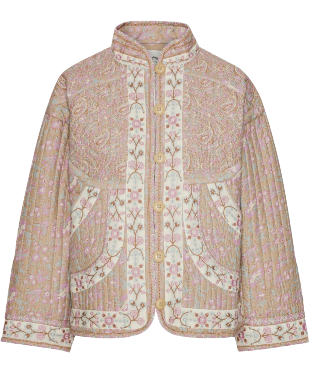 Gisela Quilted Jacket - Pink