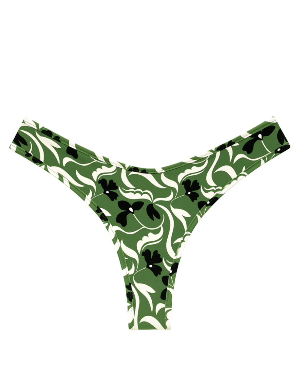 Veronica Floral Dainty Bikini Top and Lulu Bikini Bottom