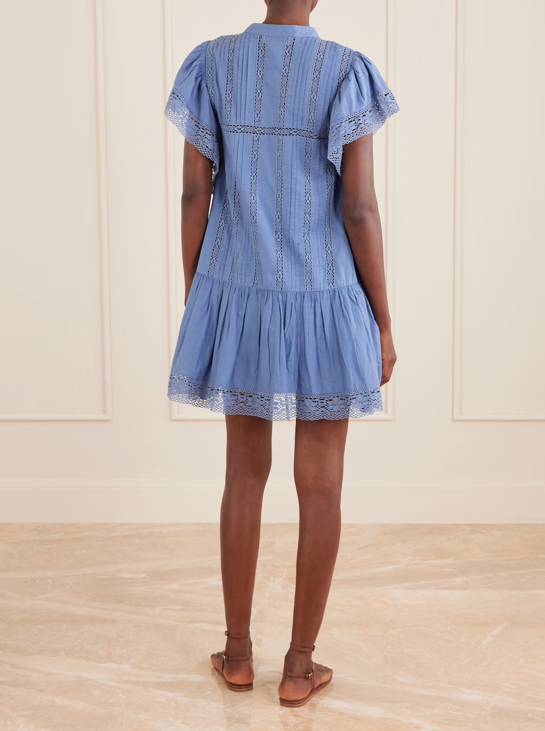 Pippa Mini Dress - Blue