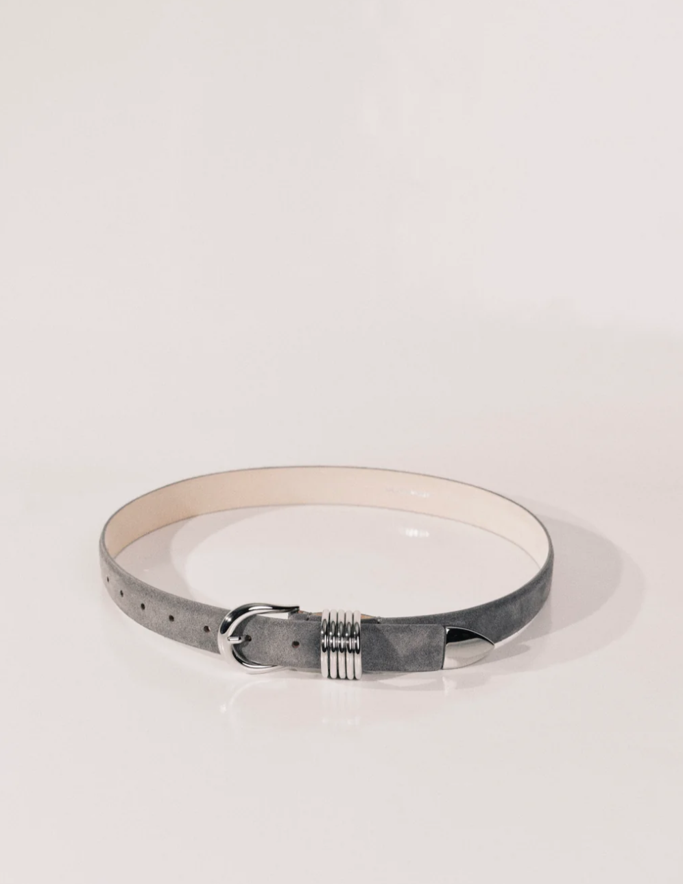 Hollyhock Suede Silver - Fog Suede / Silver