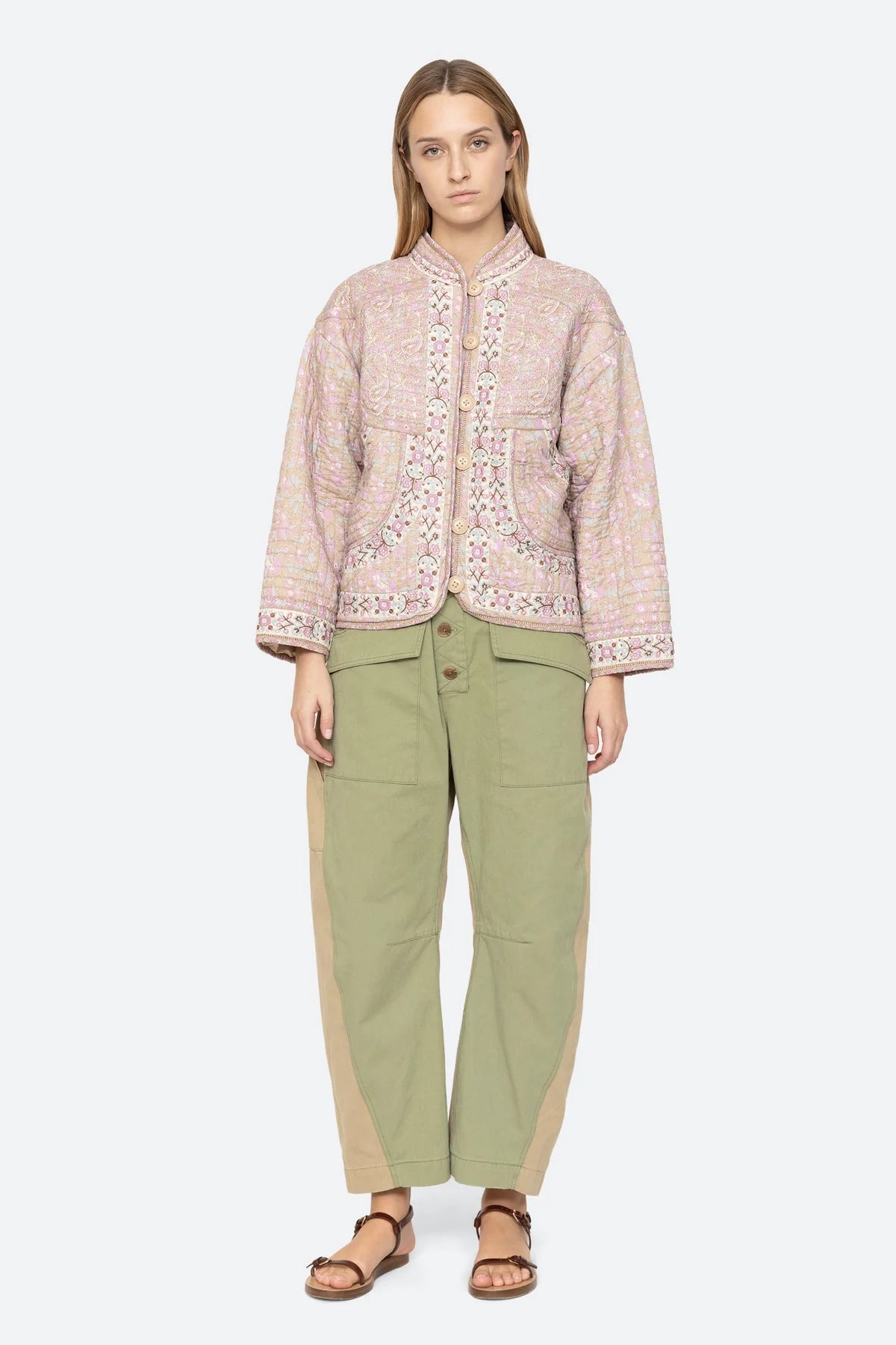 Gisela Quilted Jacket - Pink