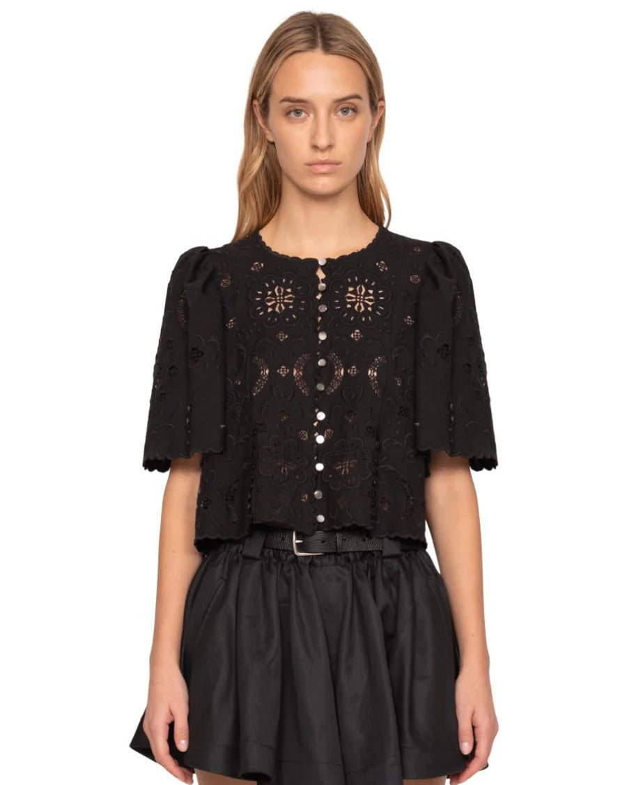 Gardener Top - Black