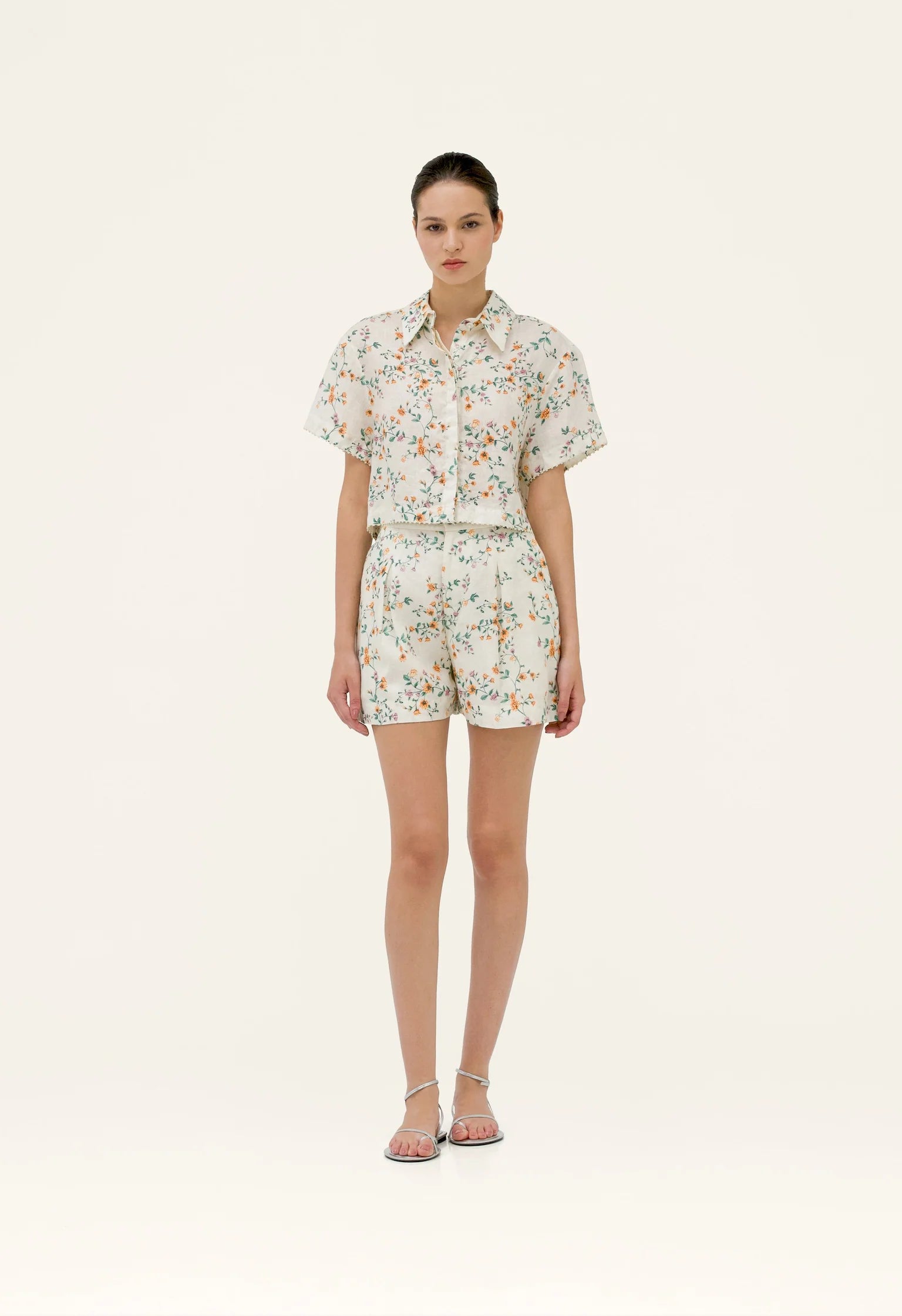 Virtuosa Chinesis Cropped Shirt