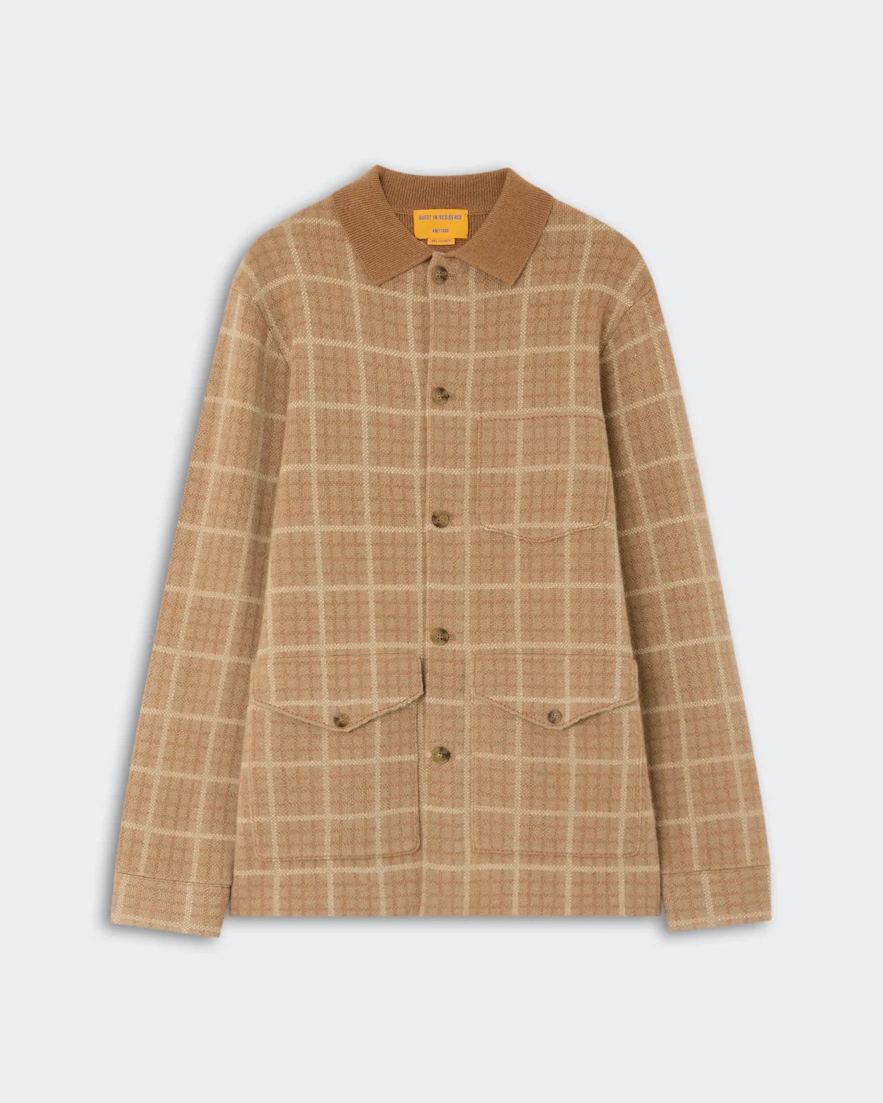 Tartan Industry Jacket - Camel Combo