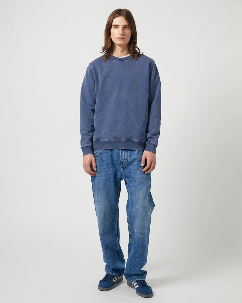 French Terry Crewneck - Navy