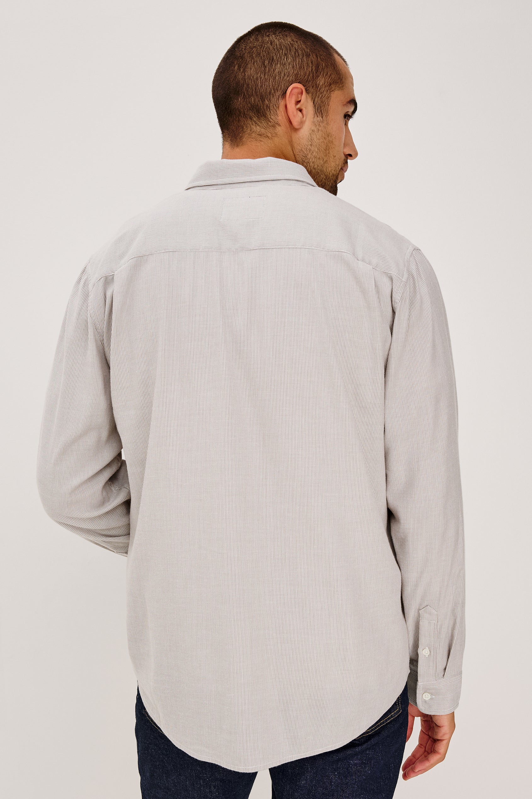 Vance Shirt - Pebble Rope Stripe