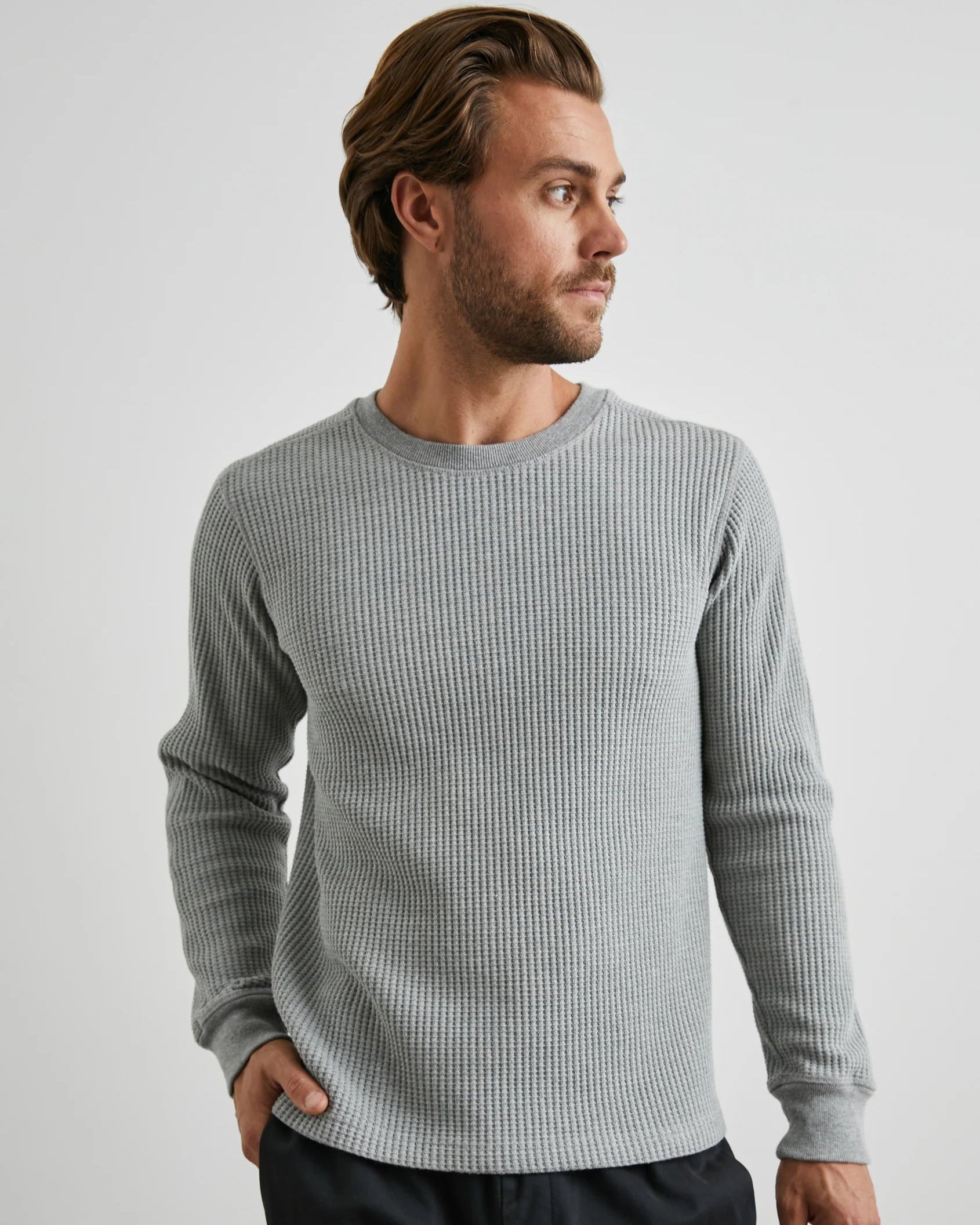 Wade Sweater - Heather Grey